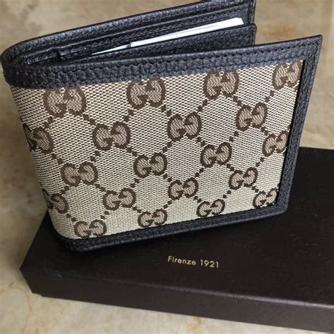 gucci mans wallet|gucci trifold wallet for men.